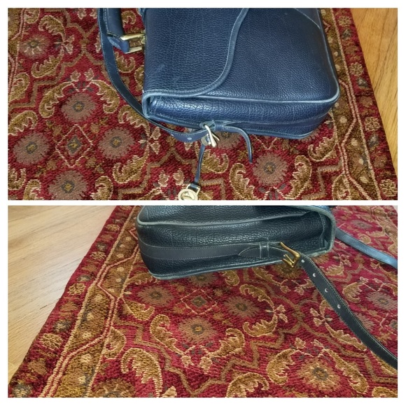 Vtg. Unisex Dooney Bourke British Surrey Briefcase - Picture 8 of 13